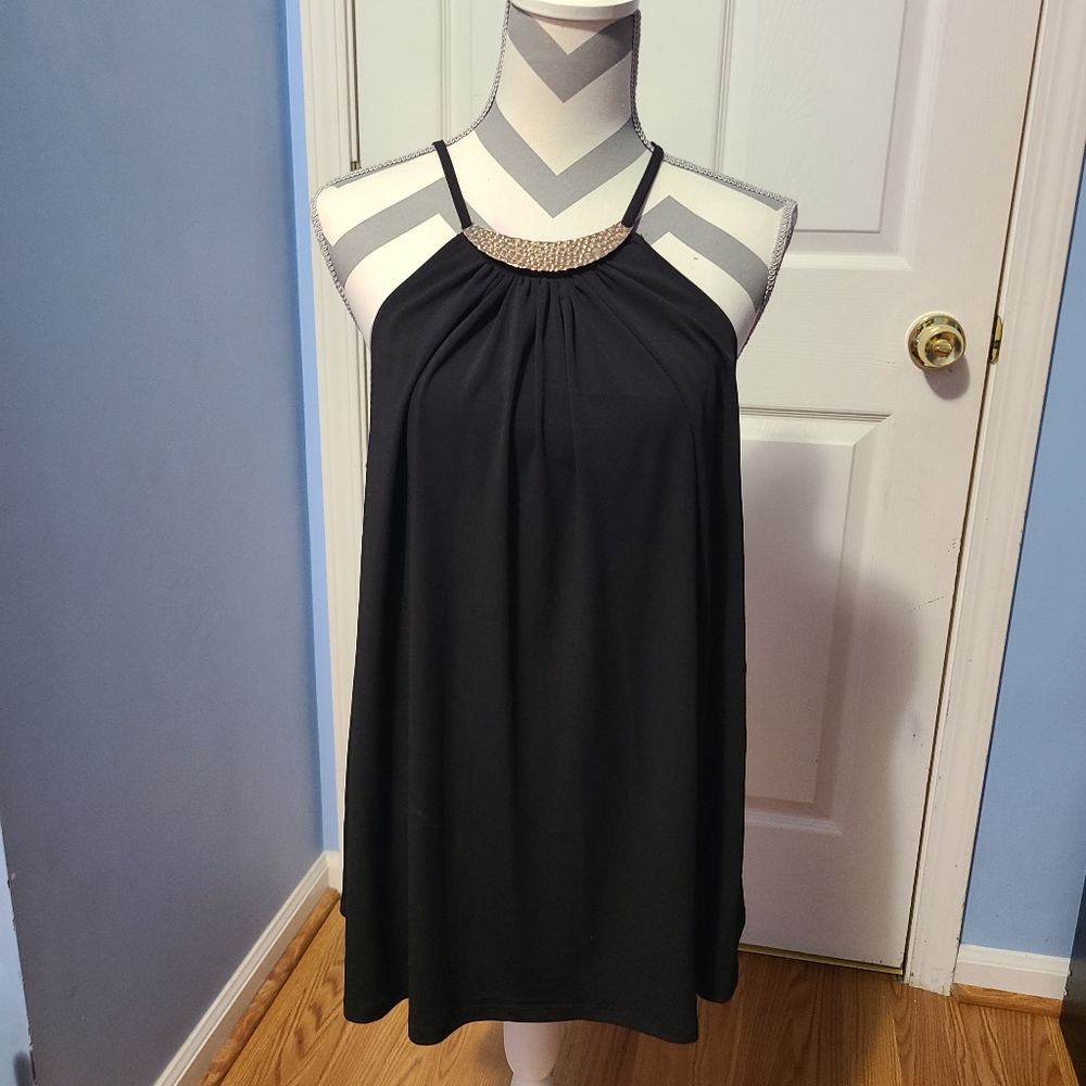 Melissa Paige beautiful Black loose top Size XL
